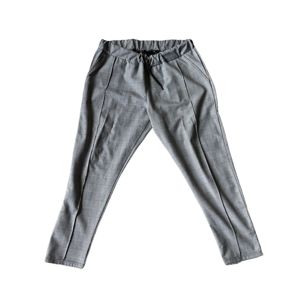 BoohooMan relaxed pinstripe pants